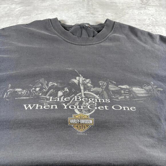 Vintage faded Harley Davidson tshirt - Picture 4 of 9